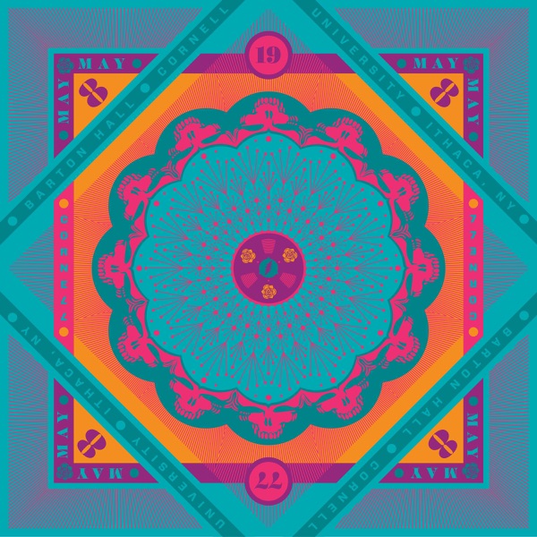 Cornell 5/8/77 live album cover by the Grateful Dead