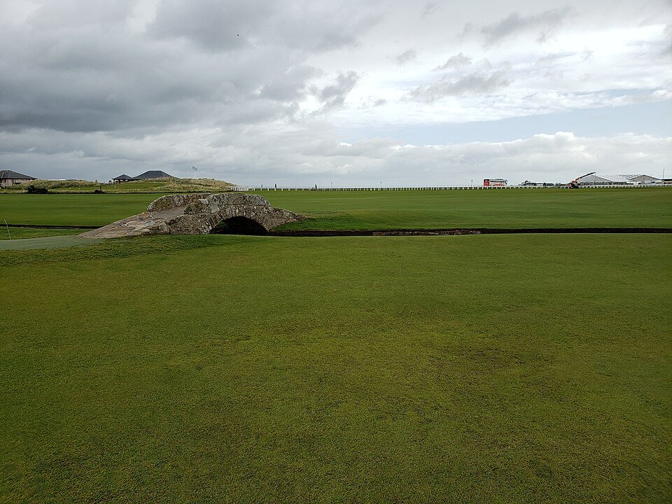 Swilcan Bridge on the Old Course at St Andrews