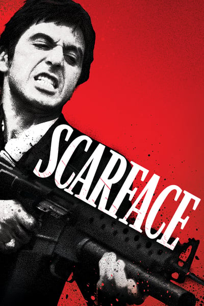 Official Scarface movie poster featuring Al Pacino